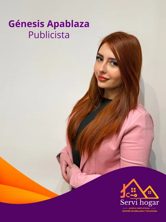 Génesis Apablaza, Publicista de Servihogar